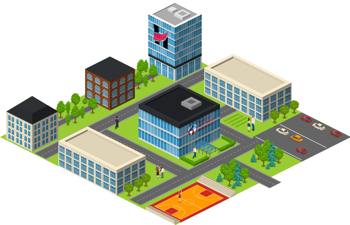 HIU Campus Map